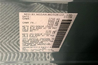 2026 Nissan Pathfinder Rock Creek 4WD - Premium Package