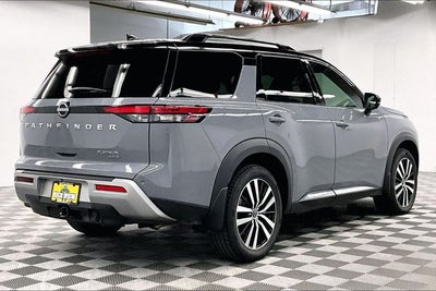 2024 Nissan Pathfinder Platinum 4x4-Pano Roof-Adaptive Cruise-Htd/Cooled Leather