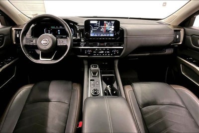 2024 Nissan Pathfinder Platinum 4x4-Pano Roof-Adaptive Cruise-Htd/Cooled Leather