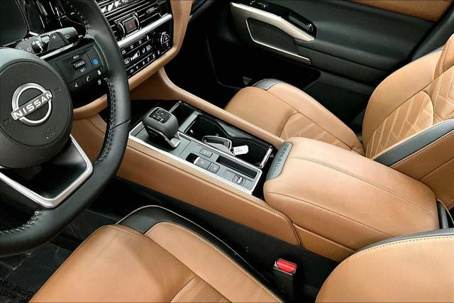2025 Nissan Pathfinder Platinum Pano Roof-Adaptive Cruise-Htd/Cooled Leather