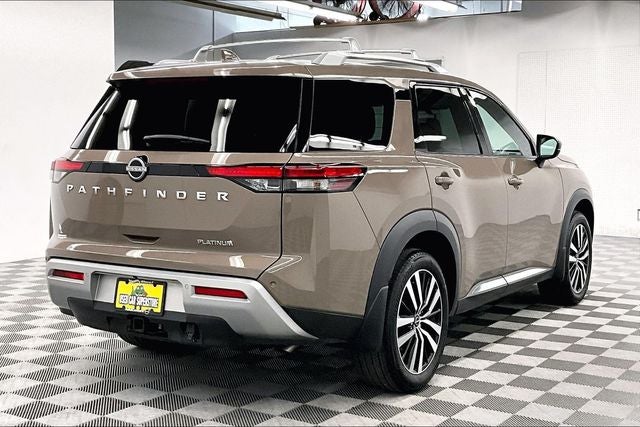 2025 Nissan Pathfinder Platinum 4x4-Pano Roof-Adaptive Cruise-Htd/Cooled Leather