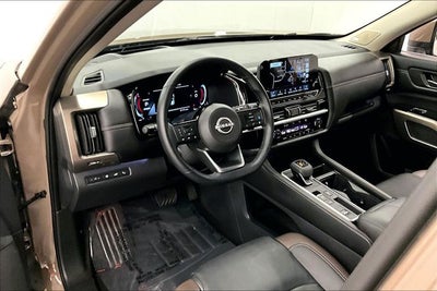 2025 Nissan Pathfinder Platinum 4x4-Pano Roof-Adaptive Cruise-Htd/Cooled Leather