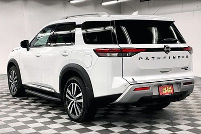 2025 Nissan Pathfinder Platinum 4WD - Black Appearance, Cargo, Lighting Pkgs