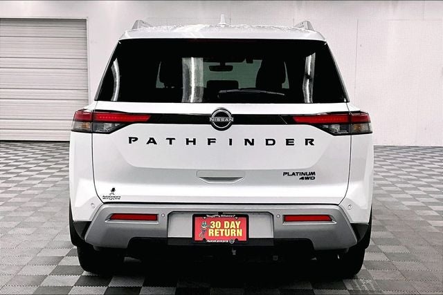 2025 Nissan Pathfinder Platinum 4WD - Black Appearance, Cargo, Lighting Pkgs