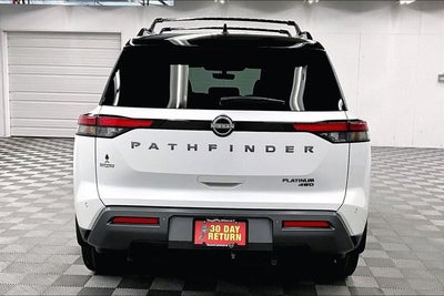 2026 Nissan Pathfinder Platinum 4WD - Cargo Package