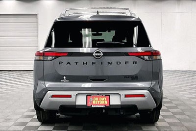 2025 Nissan Pathfinder Platinum 4WD - Black Appearance, Lighting, Cargo Pkgs