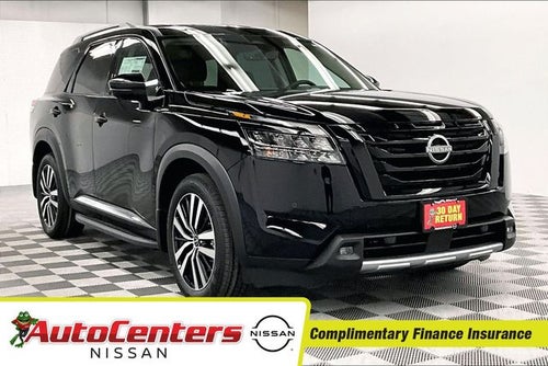2025 Nissan Pathfinder Platinum 4WD - Black Appearance, Lighting, Cargo Pkgs