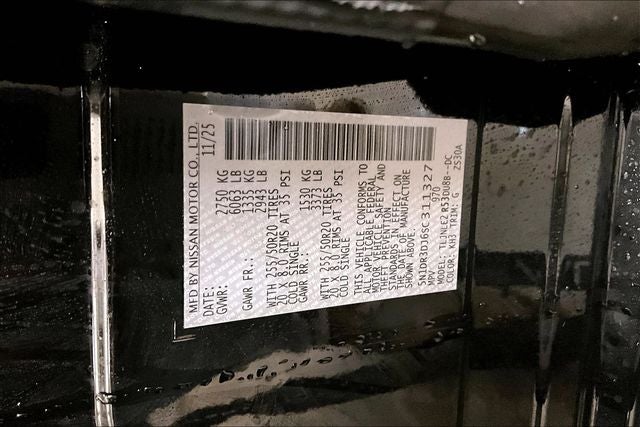 2025 Nissan Pathfinder Platinum 4WD - Black Appearance, Lighting, Cargo Pkgs