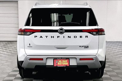 2025 Nissan Pathfinder Platinum 4WD - Black Appearance, Lighting, Cargo Pkgs