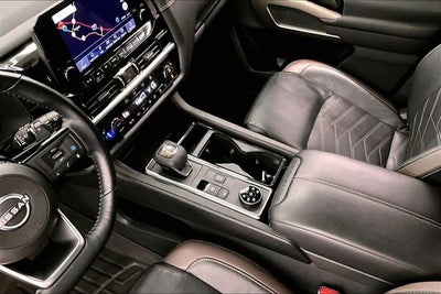2023 Nissan Pathfinder Platinum 4x4-Pano Roof-Adaptive Cruise-Htd/Cooled Leather