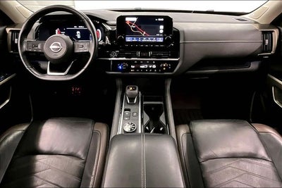 2023 Nissan Pathfinder Platinum 4x4-Pano Roof-Adaptive Cruise-Htd/Cooled Leather