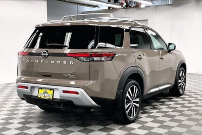 2025 Nissan Pathfinder Platinum 4x4-Pano Roof-Adaptive Cruise-Htd/Cooled Leather