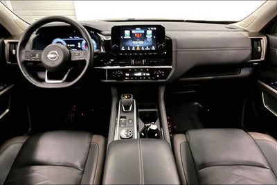 2025 Nissan Pathfinder Platinum 4x4-Pano Roof-Adaptive Cruise-Htd/Cooled Leather