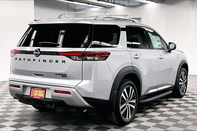 2025 Nissan Pathfinder Platinum 4WD - Black Appearance, Lighting, Cargo Pkgs