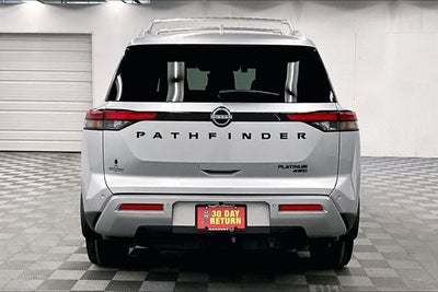 2025 Nissan Pathfinder Platinum 4WD - Black Appearance, Lighting, Cargo Pkgs