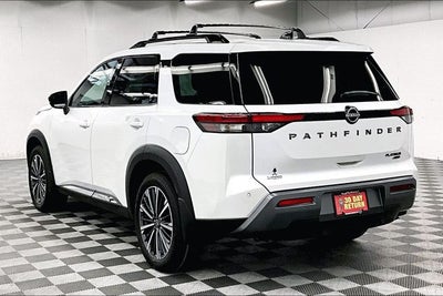2026 Nissan Pathfinder Platinum 4WD - Captain Chairs, Accent, Cargo, Lighting Pkgs