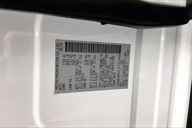 2026 Nissan Pathfinder Platinum 4WD - Captain Chairs, Accent, Cargo, Lighting Pkgs