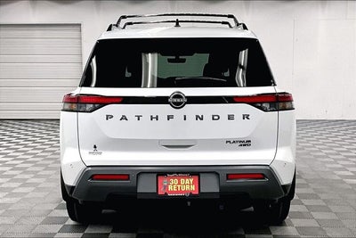 2026 Nissan Pathfinder Platinum 4WD - Captain Chairs, Accent, Cargo, Lighting Pkgs
