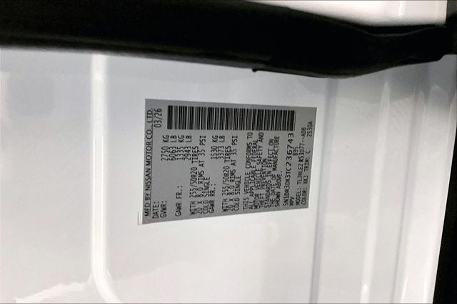 2026 Nissan Pathfinder Platinum 4WD - Captain Chairs, Accent, Cargo, Lighting Pkgs