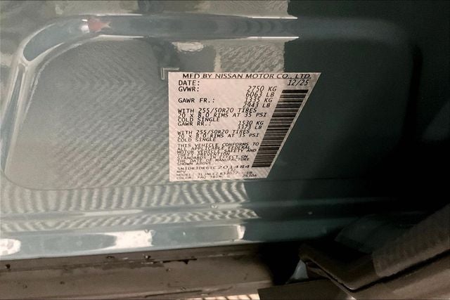 2026 Nissan Pathfinder Platinum 4WD - Accent, Captain Chairs, Lighting, Cargo Pkgs