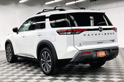 2026 Nissan Pathfinder Platinum 4WD - Captain Chairs, Accent, Cargo, Lighting Pkgs