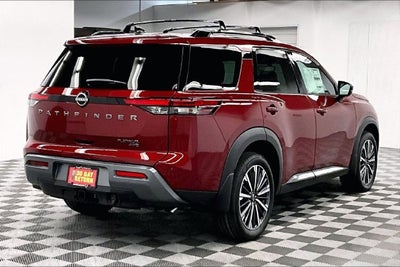 2026 Nissan Pathfinder Platinum 4WD - Captain Chairs, Accent, Cargo, Lighting Pkgs