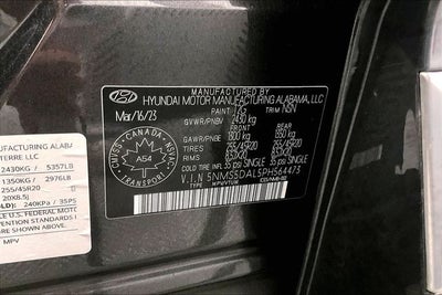 2023 Hyundai Santa Fe Calligraphy AWD-Pano Roof-Htd&Cooled Seats
