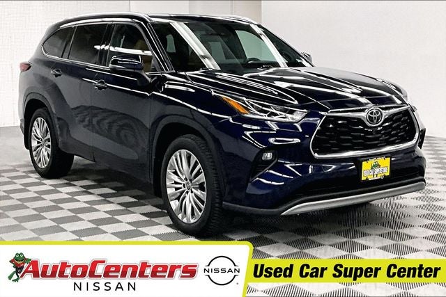 2022 Toyota Highlander Platinum AWD - Pano Roof - Htd/Cooled Leather