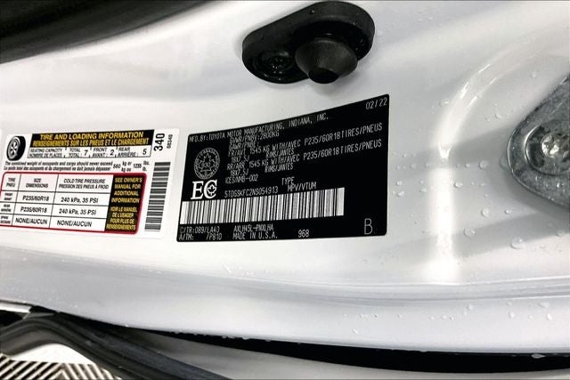 2022 Toyota Sienna Limited 7 Passenger