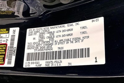 2023 Toyota Tundra Limited