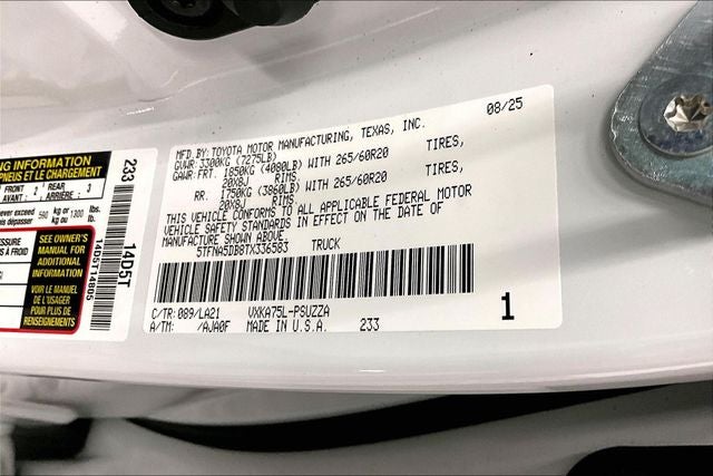 2026 Toyota Tundra Platinum