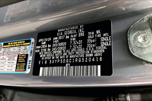 2024 Kia Telluride SX X-Line AWD-Dual Moonroof-Htd/Cooled Leather-20'' Wheels