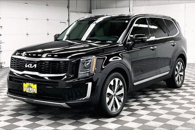 2022 Kia Telluride S AWD - Sunroof - Adaptive Cruise - Htd Seats