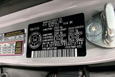 2025 Kia Sorento EX