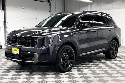 2025 Kia Sorento X-Line SX AWD-Pano Roof-Adaptive Cruise-Htd/Cooled Seats