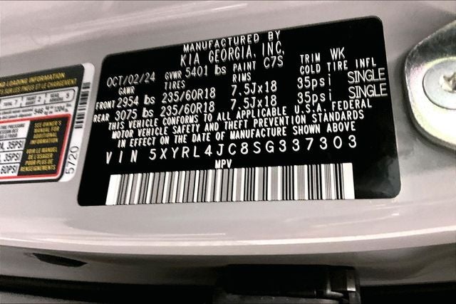 2025 Kia Sorento S Htd Seats - Remote Start - Adaptive Cruise