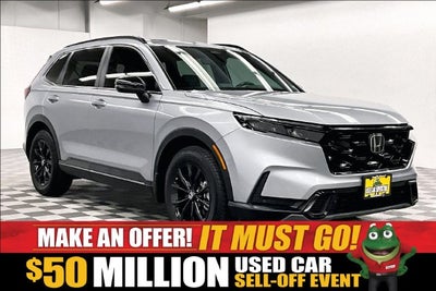 2024 Honda CR-V Hybrid Sport-L AWD-Sunroof-Adaptive Cruise-Htd Leather
