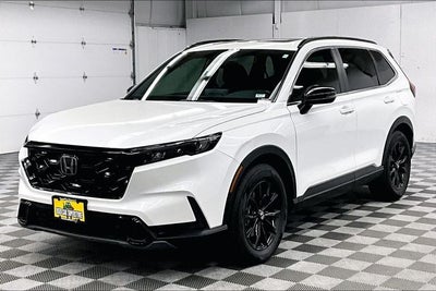 2024 Honda CR-V Hybrid Sport-L AWD-Sunroof-Adaptive Cruise-Htd Leather