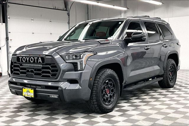 2024 Toyota Sequoia TRD Pro 4x4-Pano Roof-Adaptive Cruise-Htd/Cooled Seats