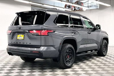 2024 Toyota Sequoia TRD Pro 4x4-Pano Roof-Adaptive Cruise-Htd/Cooled Seats