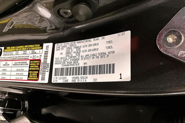 2024 Toyota Sequoia TRD Pro 4x4-Pano Roof-Adaptive Cruise-Htd/Cooled Seats
