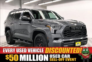 2024 Toyota Sequoia TRD Pro 4x4-Pano Roof-Adaptive Cruise-Htd/Cooled Seats
