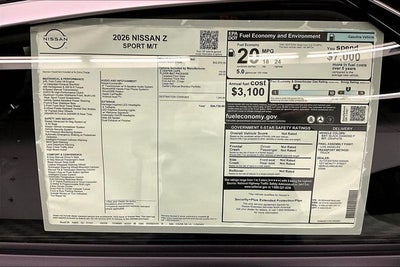 2026 Nissan Z Sport