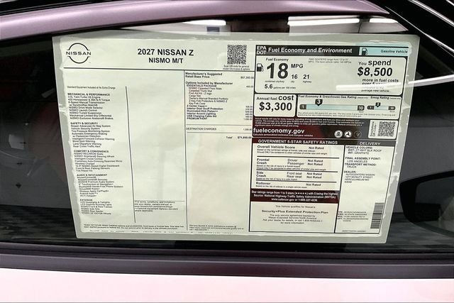 2027 Nissan Z NISMO - Essentials Package