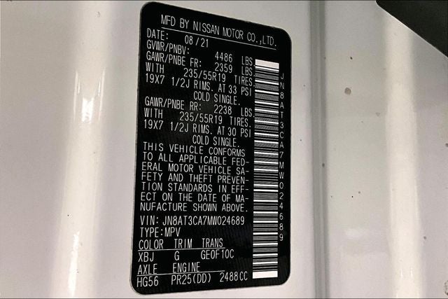 2021 Nissan Rogue SL