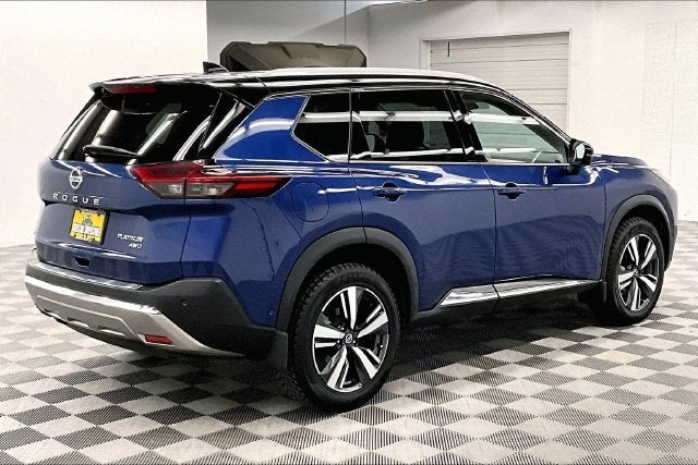 2021 Nissan Rogue Platinum AWD-Pano Roof-Adaptive Cruise-Htd Leather