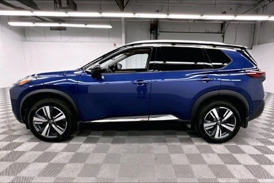 2021 Nissan Rogue Platinum AWD-Pano Roof-Adaptive Cruise-Htd Leather
