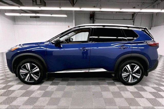 2021 Nissan Rogue Platinum AWD-Pano Roof-Adaptive Cruise-Htd Leather