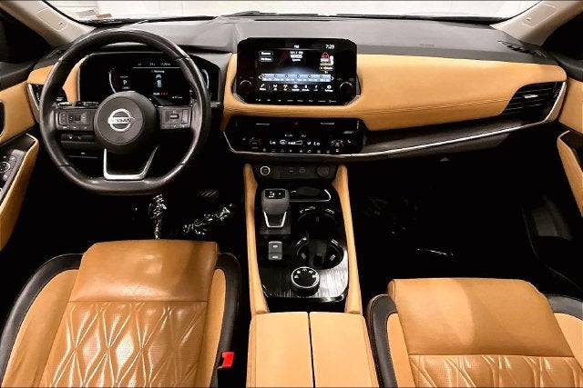 2021 Nissan Rogue Platinum AWD-Pano Roof-Adaptive Cruise-Htd Leather