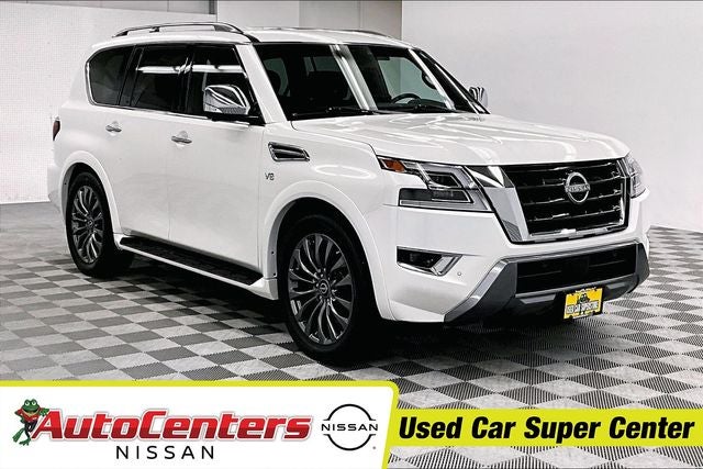 2021 Nissan Armada Platinum 4x4 - Sunroof - Htd/Cooled Leather - DVD